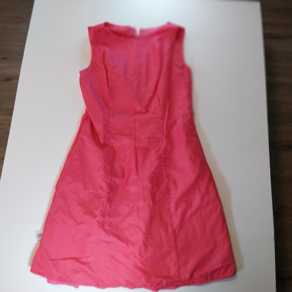 Liz Claiborne Formal Women's Size 8 Coral Sleeveless Dress - Picture 11 of 12